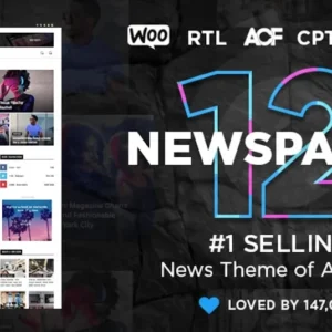Newspaper Theme (#1 News and WooCommerce Theme by TagDiv)
